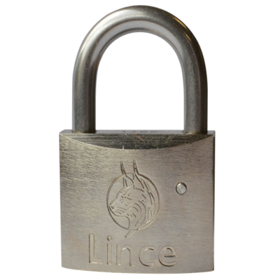 LINCE Nautic Brass Body Corrosion Resistant Open Shackle Padlock - 35mm (new product)