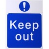 Image of Keep Out PVC Sign