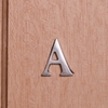 Image of Self Adhesive 40mm Aluminium Letter A