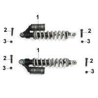 Image of Xtrax Sport 250cc Quad Bike Front Shock Absorber