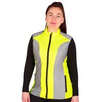 Image of BTR Womens Reflective High Visibility Running & Cycling Vest, Gilet.