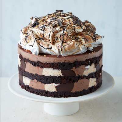 S’mores Cake - Two Tier (6 + 8 Diameter)
