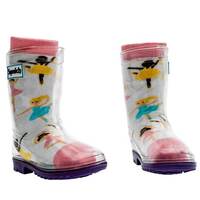 Image of Squelch Wellies Transparent Welly Boots
