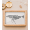Whale - Personalised Word Art Picture