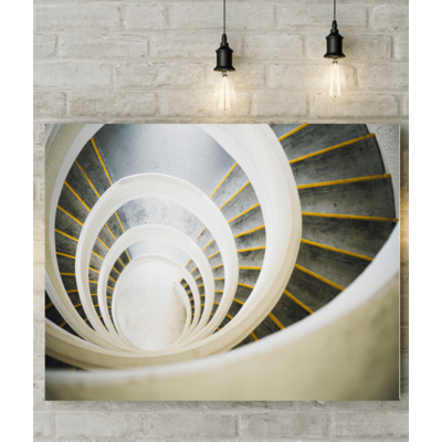 Spiral Staircase Picture Canvas