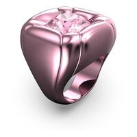 Image of Swarovski Dulcis cocktail ring Cushion cut crystals, Pink, Size 52, 5609721