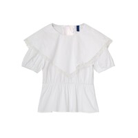 Image of Edmee Cotton Shirt - White