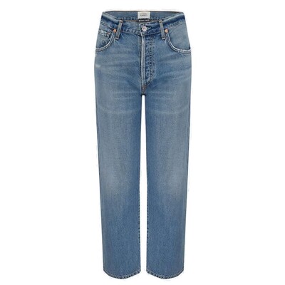 CITIZENS OF HUMANITY Emery High Rise Relaxed Crop Jeans Old Blue