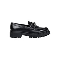 Image of Uklava Leather Loafers - Black