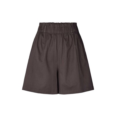 Blanca Cotton Shorts - Dark Grey