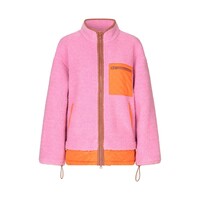Samiya Fleece Jacket - Mandarin Lilac Russet