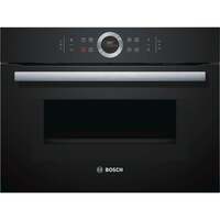 Image of Bosch Series 8 CMG633BB1B Built-in Compact Combination Oven * * DELIVERY WITHIN 5 DAYS * *