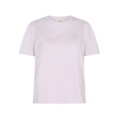 LEVETE ROOM Isol 1 Cotton Mix Tee Pink