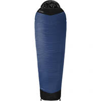 Image of Alpinus Super Lite 800 Sleeping Bag 215x75x50cm - Graphite/Navy Blue