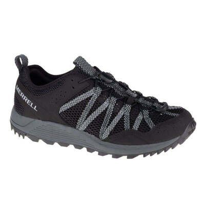 Merrell Mens Wildwood Aerosport Hiking Shoes - Black
