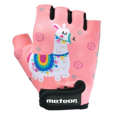 Meteor Junior Cycling Gloves - Pink
