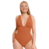 Image of Curvy Kate Holiday Crush Non Wired Plunge Swimsuit