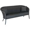 Alexander Rose Cordial 3 Seater Lounge Sofa (Grey), Kvadrat Khaki