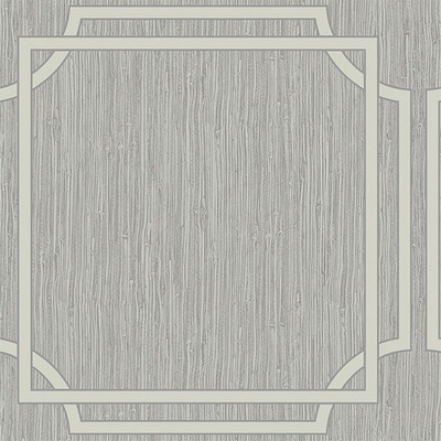 Grasscloth Geometric Vinyl Wallpaper Silver Belgravia 2917