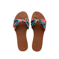 Havaianas You St Tropez Flip Flops - Rust - UK 6/7   