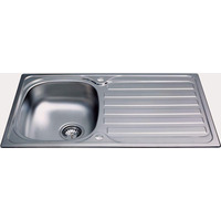 Image of CDA KA20SS Inset single bowl sink Stainless Steel