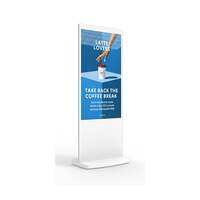 Image of Allsee 55" White Android Freestanding Digital Poster - L55HD9W