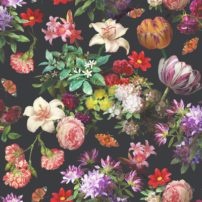 Brigette Floral Wallpaper Multi Muriva 337518