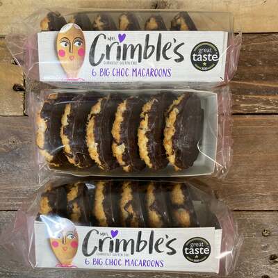 3x Mrs Crimble’s Big Chocolate Macaroons (3x195g)