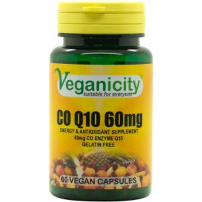 Co Enzyme Q10 60mg | Vegan Supplement Store | FREE Shipping