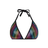 Image of Calvin Klein Pride Plus Size Triangle Bikini Top