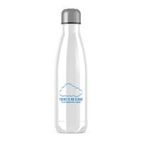 There Is No Cloud Water Bottle – White, One