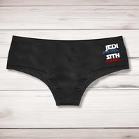 Jedi On the Streets Ladies Shortie – Black, Large