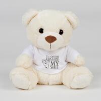 Losing My Shit Swear Bear – Cream, Medium