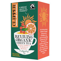 Image of Clipper Organic Fairtrade Reviving Green Tea - 20 Teabags