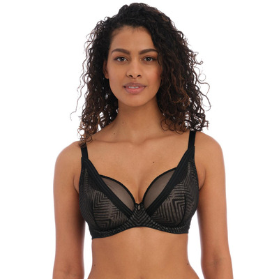 Freya Tailored High Apex Plunge Bra - Black