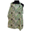 Image of Palm & Pond Breastfeeding Cover With Boning - Celadon Paisley - Various Sizes