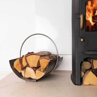 Snug Juniper Circular Log Holder