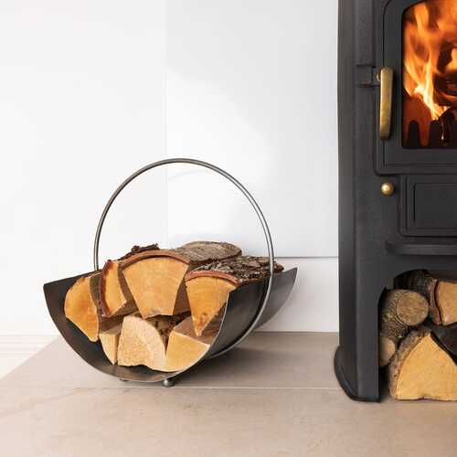Snug Juniper Circular Log Holder
