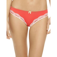 Image of B.tempt'd 943196 B.Tempt'd Fancy that Hipster Brief 943196 Cayenne/Ivory Cream 943196 Cayenne/Ivory Cream