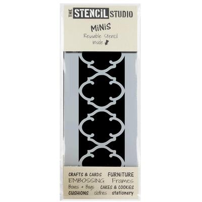 Stencil MiNiS - Tangier Repeat - 20% off 4+ - Sheet Size 20 x 8 cm