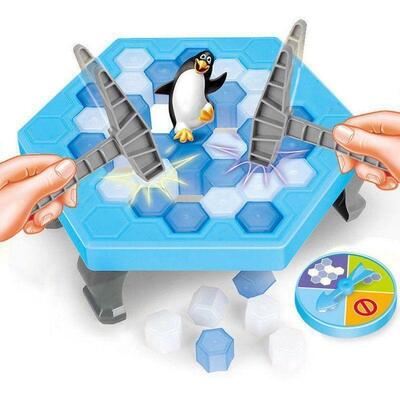 Penguin Trap Ice Pick Challenge Board Game
