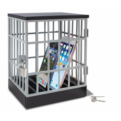 Mobile Phone Lock Up Jail Prison With Padlock