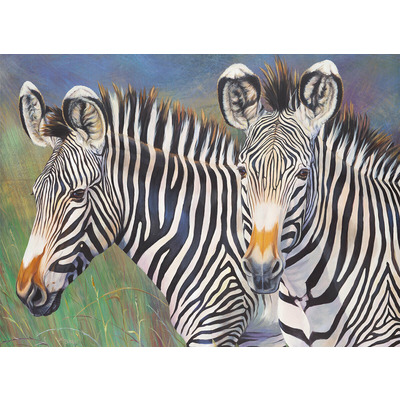 A3 Acrylic Painting By Number Kit Grevy’s Zebra
