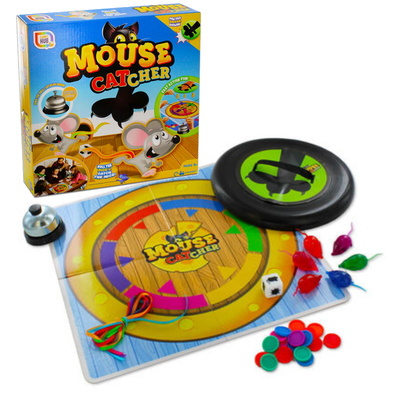 Mouse Catcher Cat & Mouse Chasing Family Fun Board Game Toy
