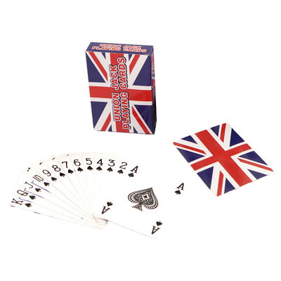 Union Jack Souvenir Plastic Coated Playing Cards