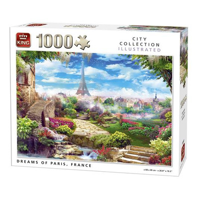 1000 Piece Jigsaw Puzzle City Collection - Dreams Of Paris France