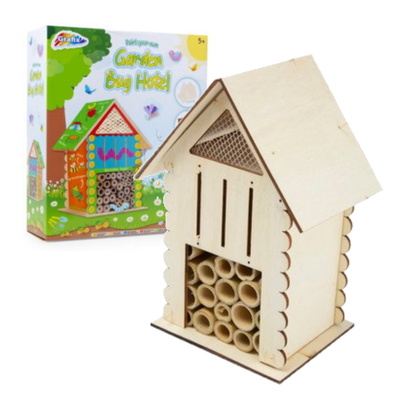 Make & Paint Your Own Wooden Garden Bug & Insect Hotel House Box