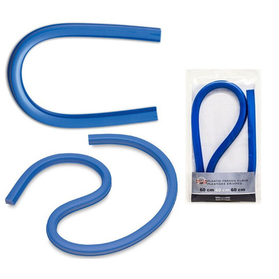 60cm Koh-I-Noor Flexible Bendy Plastic French Curve Ruler