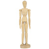 12'' Wooden Artist Mannequin Sketching Lay Figure Drawing Aid Mannikin at Quickdraw Supplies