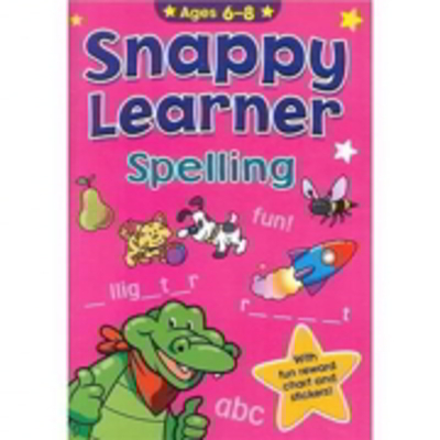 A4 Snappy Learner Words & Spelling Educational School Book